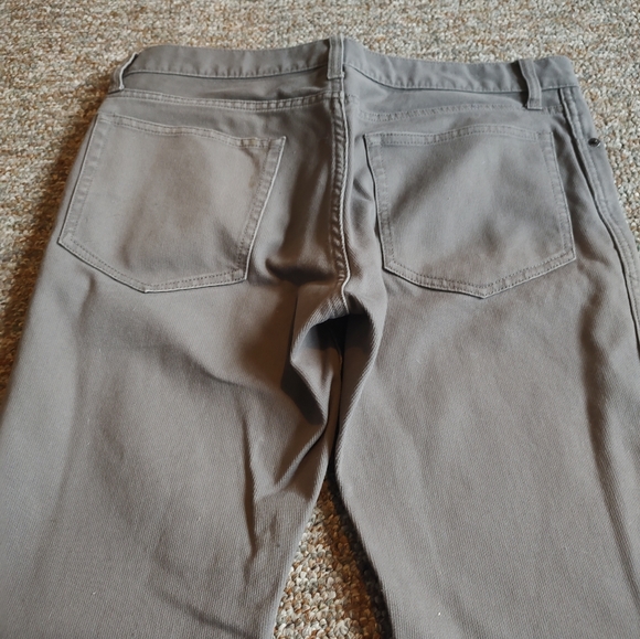J.Crew men's the Sutton Gray 30x30 pants - Picture 4 of 8